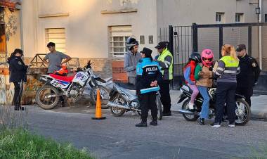 Se secuestraron diez motos por diversas infracciones en un operativo de control