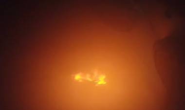 Se incendió un taller mecánico durante la madrugada del jueves