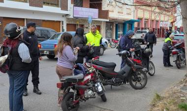 Se realizó un nuevo operativo de control en un sector de la ciudad