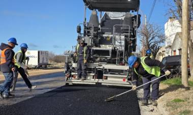Corte de calle Paso entre Italia y Puerto Madryn por repavimentación