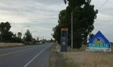 Instalaron dos tótems de control de velocidad en Ruta 229