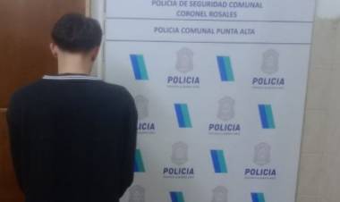 Un motociclista fue aprehendido por desobediencia en el boulevard Avellaneda