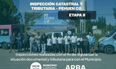 ARBA junto al Municipio de Coronel Rosales detectaron más de 180 obras sin declarar en Pehuen Co