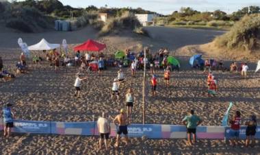 Pehuen Co fue sede de un torneo interprovincial de newcom playa