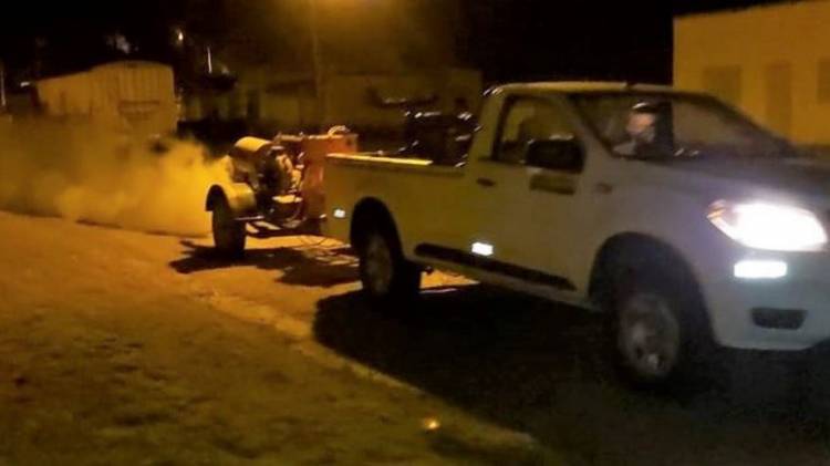 Cronograma de fumigación por barrios para el mes de noviembre 2022