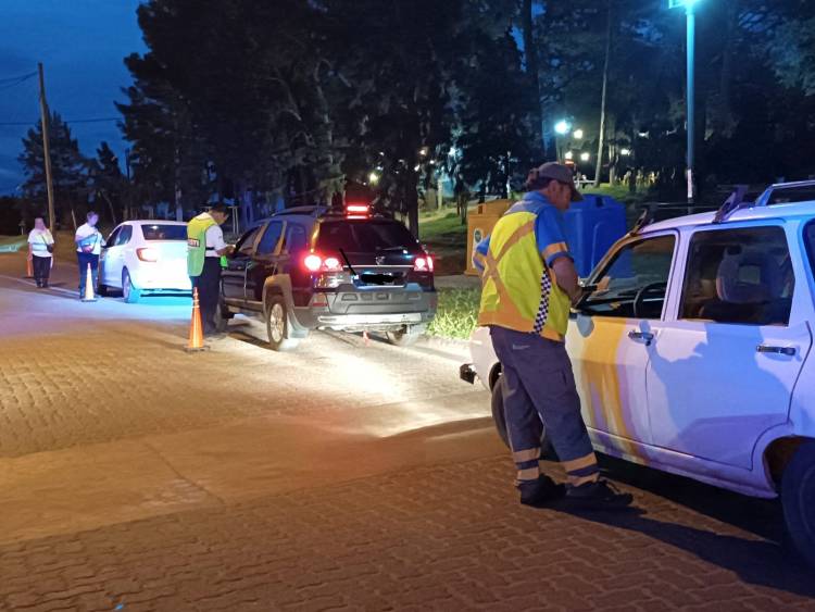Se realizó un amplio operativo de Tránsito y Policía en zona Parque San Martín