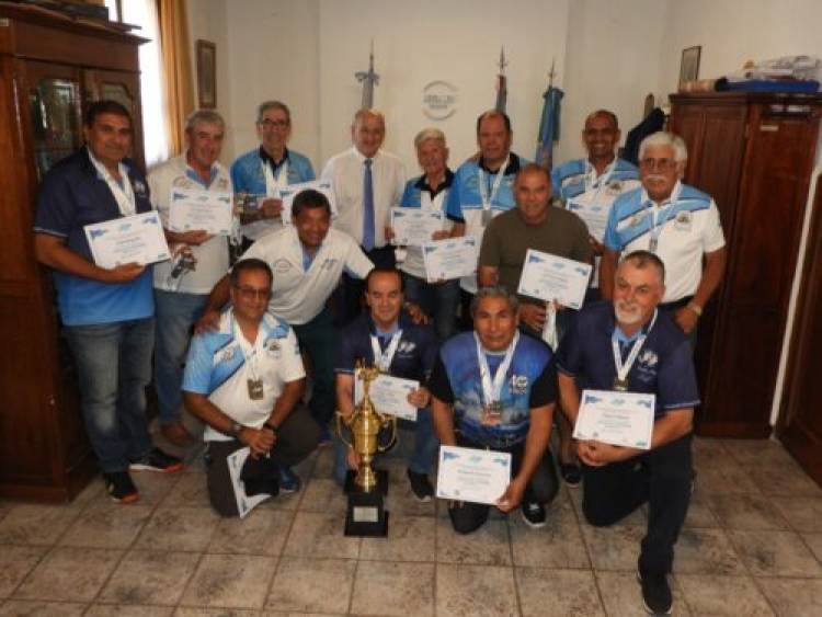 El Intendente Uset reconoció a los rosaleños campeones en las Olimpíadas de Veteranos de Malvinas 