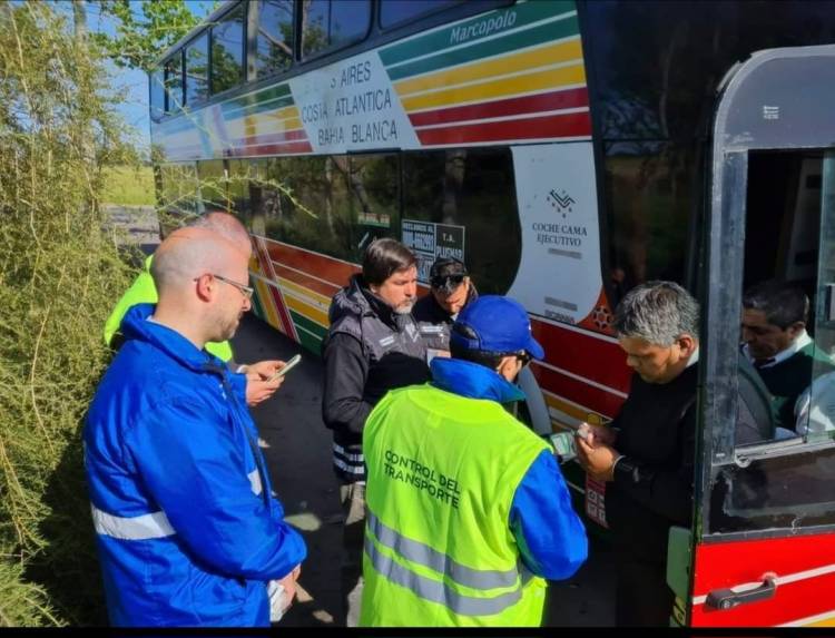 Importante crecimiento del control del Transporte por parte de la CNRT en 2022