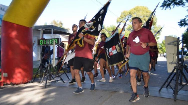 Se realizaron los 21K "Gesta de Malvinas" en las calles de Punta Alta y la Base Naval Puerto Belgrano