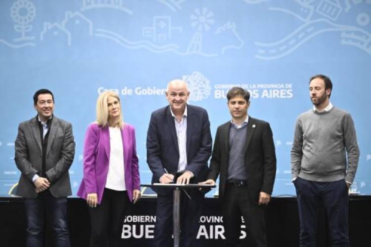 El Intendente Uset firmó convenio para nuevas obras por más de $160 millones