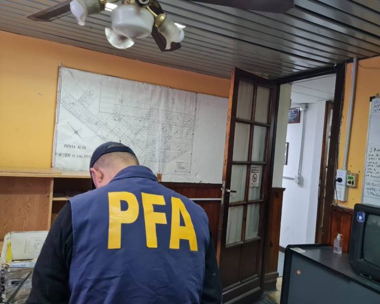 Se realizó un operativo en la comisaría de Punta Alta por faltante de droga