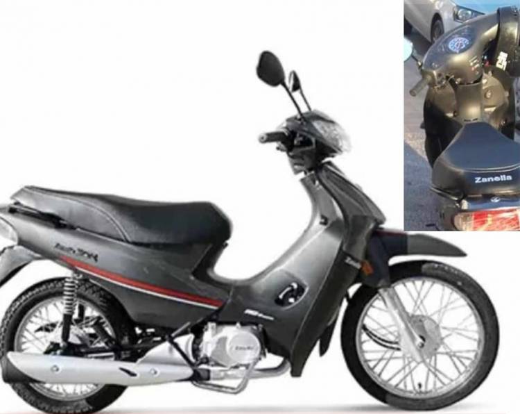Robaron una moto en la vía pública