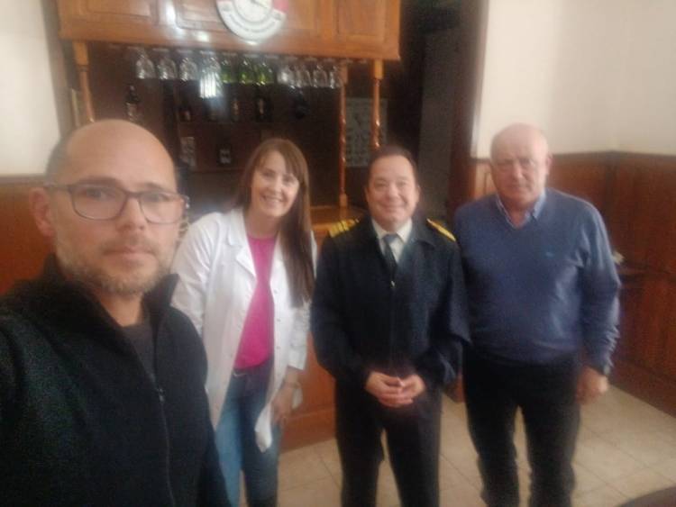 APCJ realizó una jornada de trabajo en el Hospital Naval Puerto Belgrano
