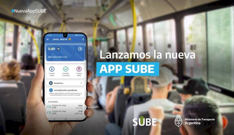 Comenzará a funcionar la nueva aplicación de la tarjeta SUBE