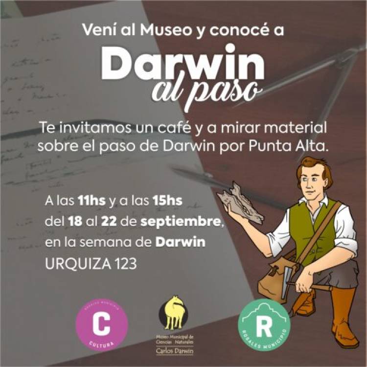 VIsitá el Museo “al paso”, en la semana de Darwin 