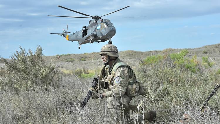 Unidades de la Brigada Anfibia realizaron instrucción y adiestramiento integrado en campaña