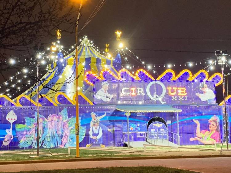 Disfrutá del único espectáculo 360 del país, Cirque XXI llegó a Punta Alta