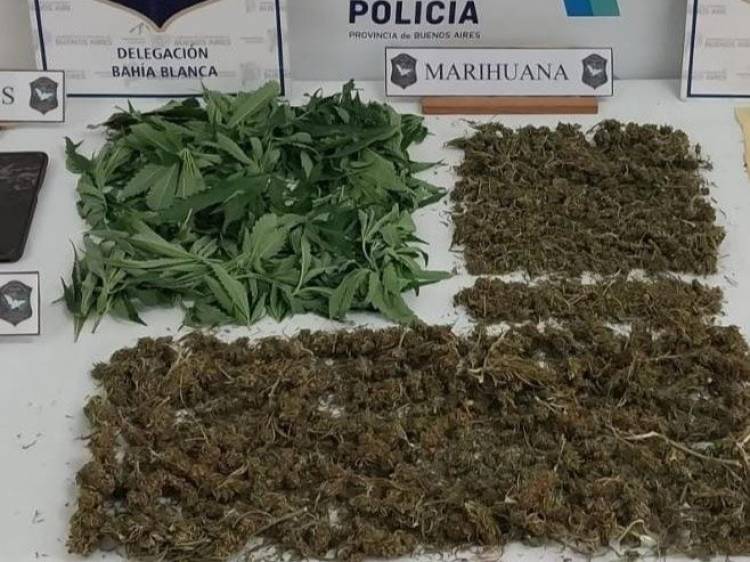 Se realizó un allanamiento y secuestro de drogas en una vivienda de nuestra ciudad