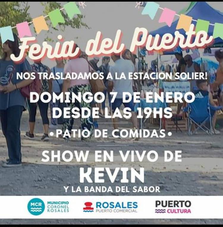 Este fin de semana la Feria del Puerto se realizará en la Estación Solier
