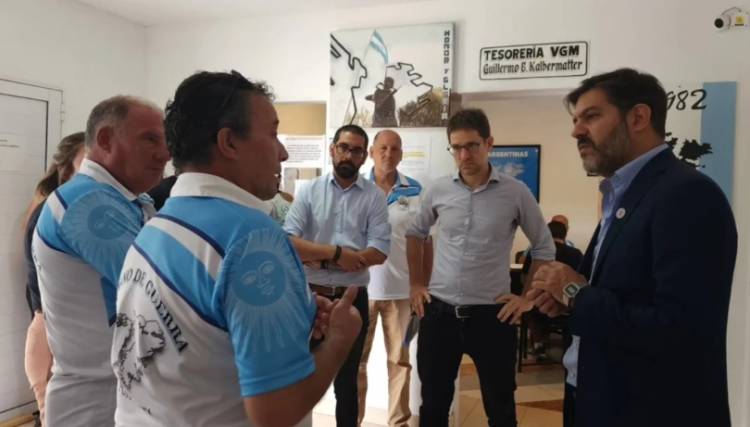 El ministro de Gobierno de la Provincia Buenos Aires visitó Coronel Rosales