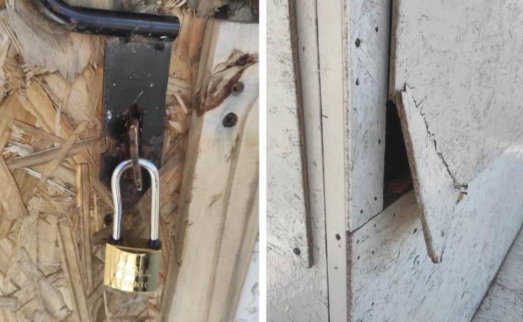 Vandalizaron uno de los puestos de Guardavidas de Pehuen Co