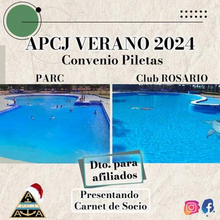 APCJ informa sobre los convenios recreativos en la temporada 2023/2024