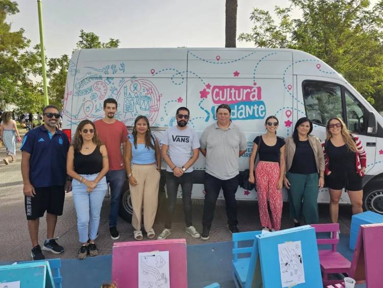 Cultura Rodante se hizo presente en la Plaza General Belgrano