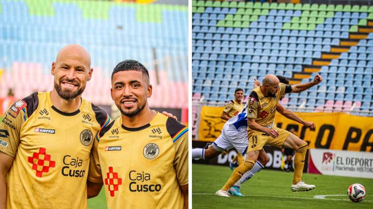 El Puntaltense Juan Manuel Tevéz convirtió un gol en la victoria de Cusco FC ante Alianza Atlético