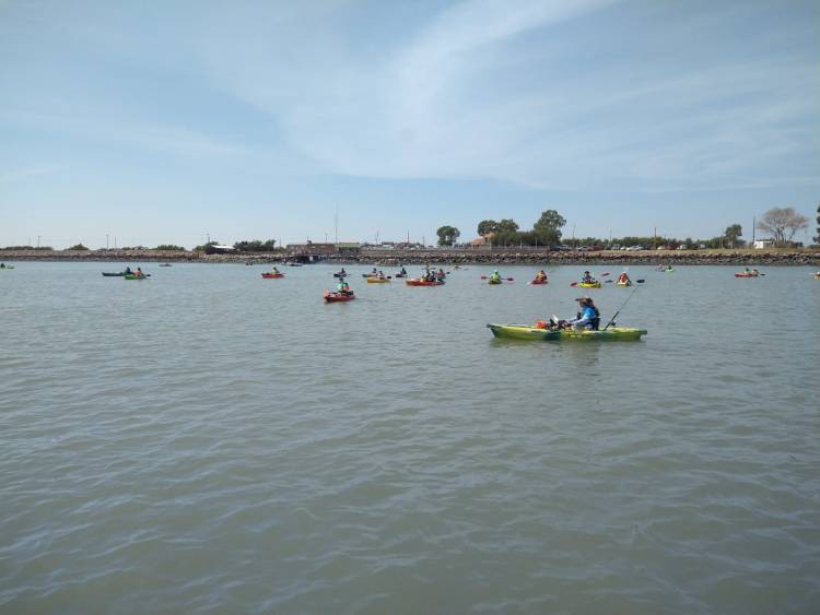 Se reprogramó la 5ta edición del concurso de pesca en Kayak en Arroyo Pareja