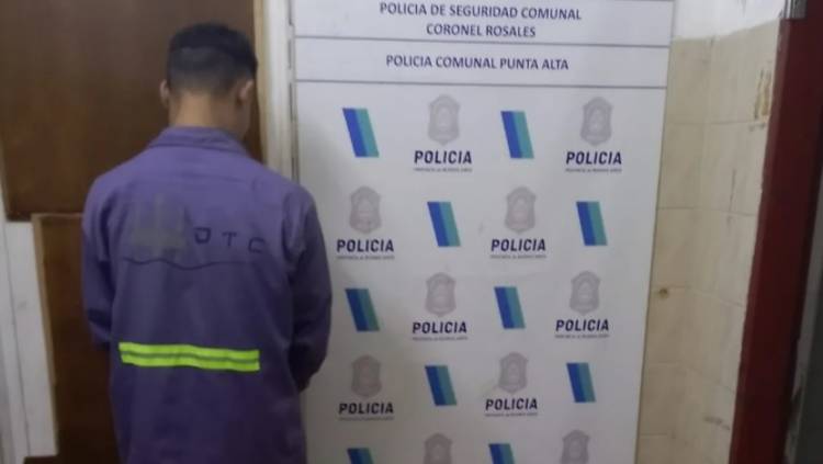 Un delincuente que era buscado por hurto, lo detuvieron por romper una perimetral