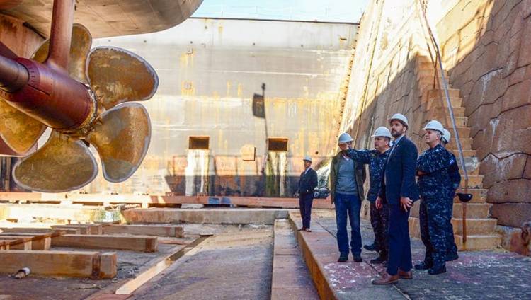 Funcionarios del Ministerio de Defensa visitaron la Base Naval Puerto Belgrano