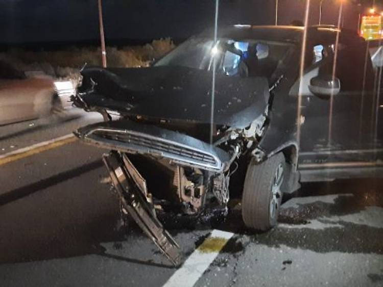 Accidente de tránsito entre 3 vehículos en ruta 229