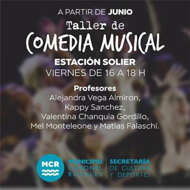 Se lleva a cabo el Taller de Comedia Musical Municipal