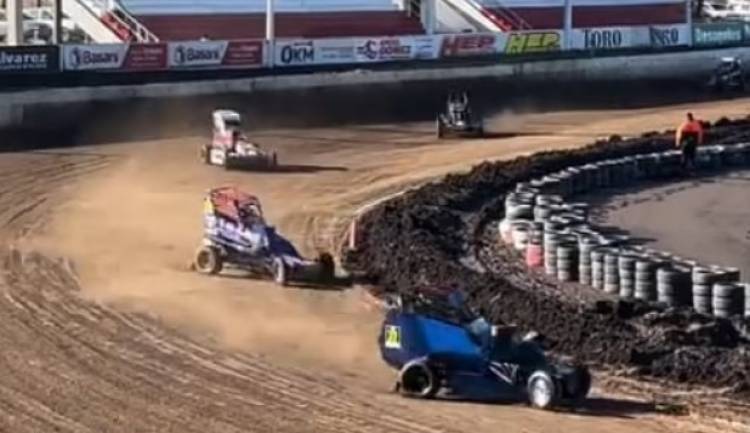 Midget: Se corrió la primer fecha del Invernal 2024 con representantes rosaleños