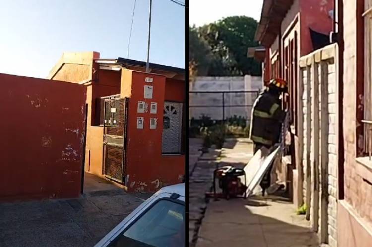 Bomberos Voluntarios acudieron al rescate de un adulto mayor