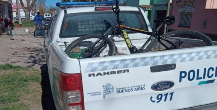 La Policía encontró una bicicleta que había sido robada