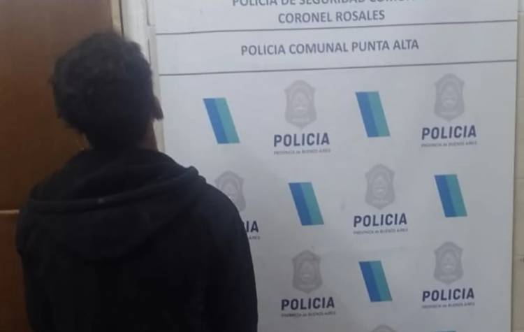 Detuvieron a un hombre por causar disturbios, golpear a policías y dañar el patrullero