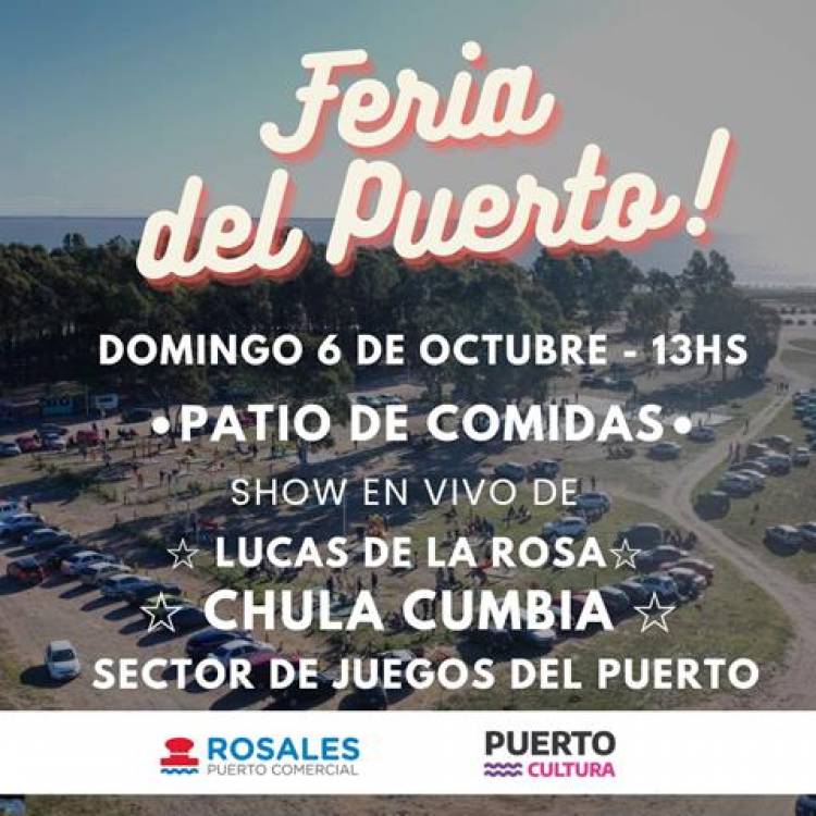 Este domingo se realizará una nueva feria del Puerto