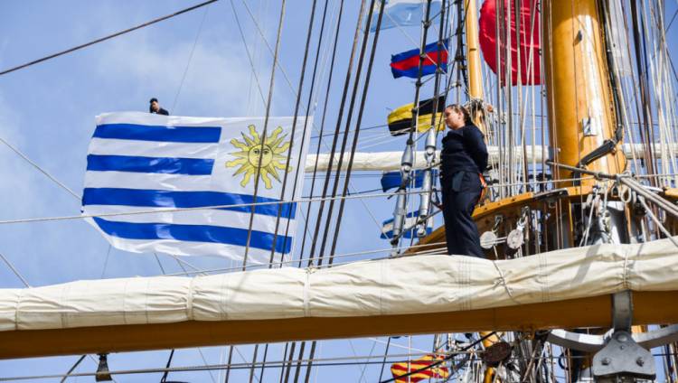 La fragata ARA “Libertad” se encuentra próxima a finalizar el 52° Viaje de Instrucción