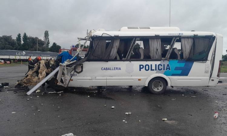 Dos policias puntaltenses fallecieron en un accidente de tránsito