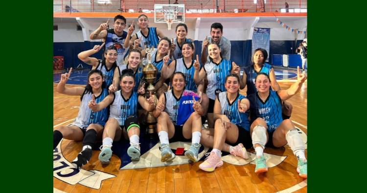 Voley: Ateneo Femenino CAMPEÓN de la Temporada 2024 de UVPA