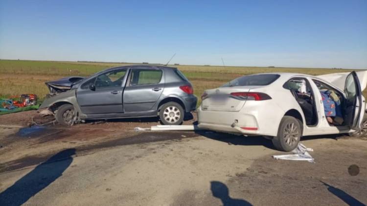Choque fatal en el cruce de ruta 3 y ruta 3 vieja , identificaron a dos de los tres fallecidos