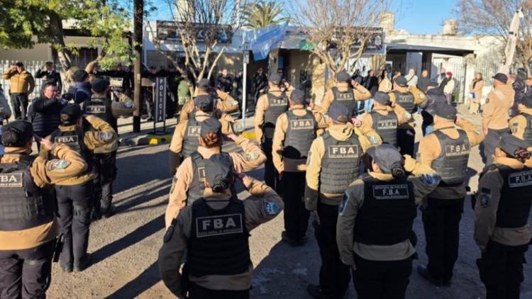 Quedó inaugurada la delegación puntaltense del FBA con 38 efectivos, 4 motos y 2 patrulleros