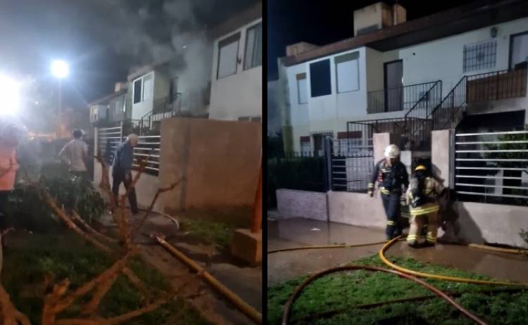 Pérdidas totales en el incendio de una vivienda en Albatros XXVII