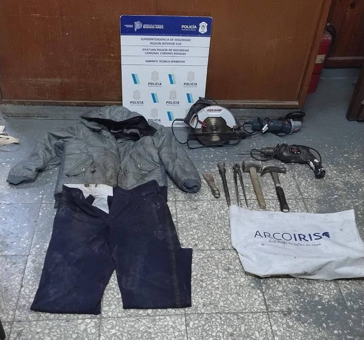 El “Carucha” robó otra vez, fue nuevamente filmado y luego detenido por la Policía