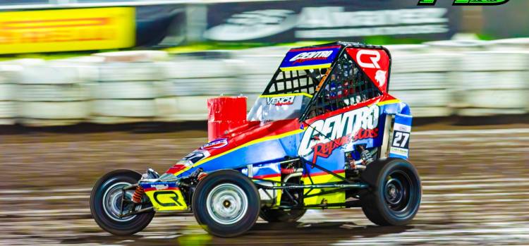 Midget: Pilotos rosaleños disputaron la fecha 4 del Campeonato Invernal 2025