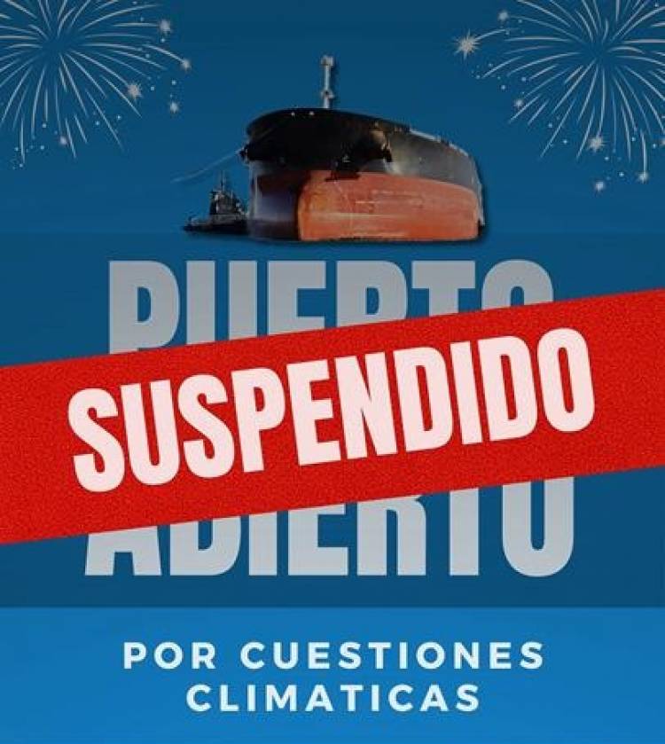 Por mal clima suspendieron nuevamente los festejos por el aniversario de Puerto Rosales
