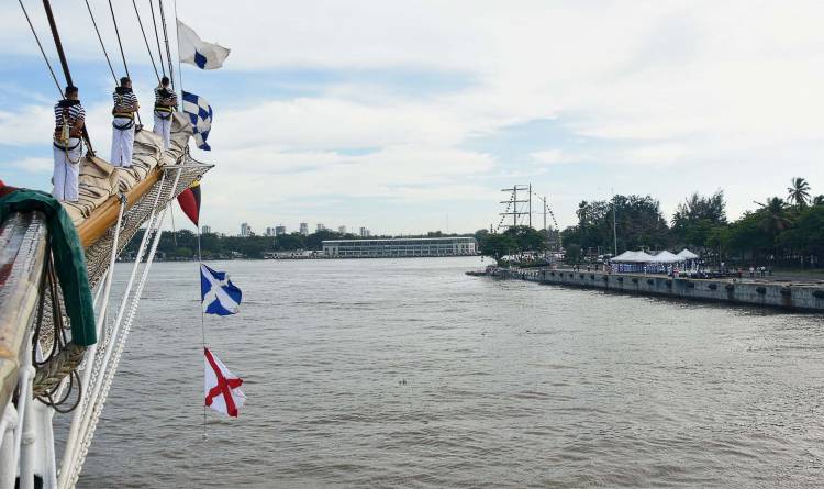 La fragata ARA “Libertad” arribó a República Dominicana