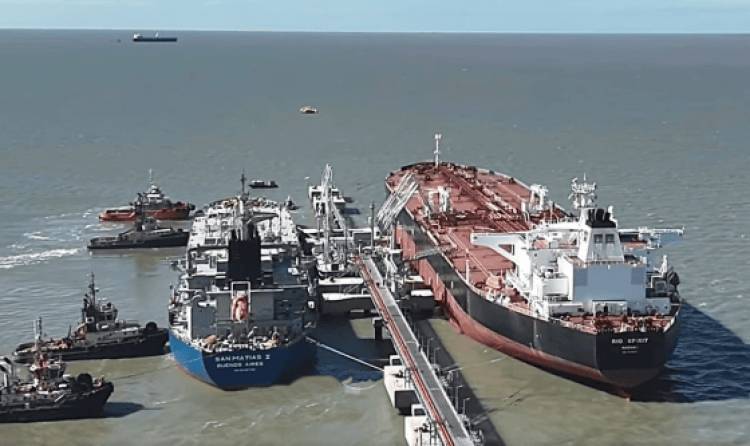 Otamerica avanza con la 3ª etapa del muelle en Pto. Rosales y supera las 100 operaciones petroleras