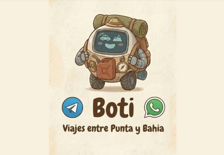 Un puntaltense creó un bot para organizar viajes compartidos de Punta Alta a Bahía Blanca